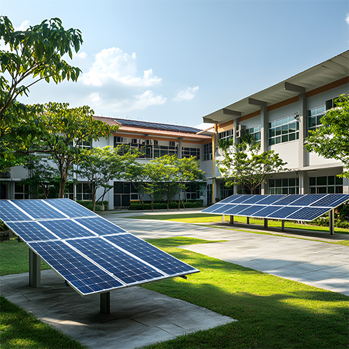 Sistemas fotovoltaicos para escolas e repartições públicas